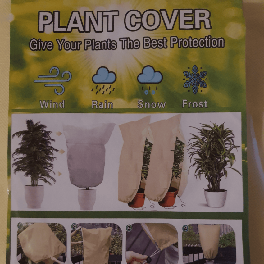 Професионално зимно покривало за палми и екзотични растения – 90 g/m² сигурна защита