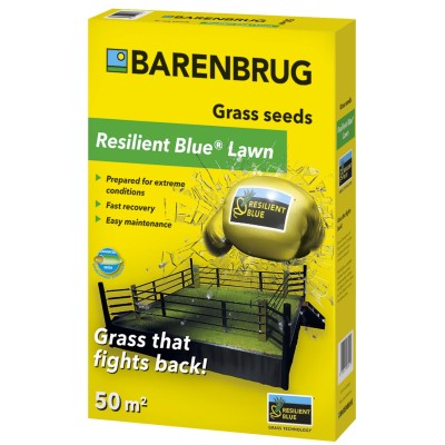Barenbrug Resilient Blue Lawn – Професионална тревна смес за екстремни условия – 50 m²
