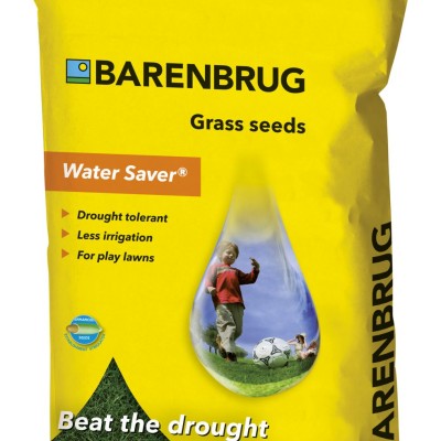 Професионална сухоустойчива тревна смес Barenbrug Water Saver 5 кг – Пести вода и създава плътна зелена морава до 200 м²