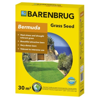 Barenbrug Bermuda 0.5 кг – Професионална сухоустойчива тревна смес за слънчеви терени до 30 м²