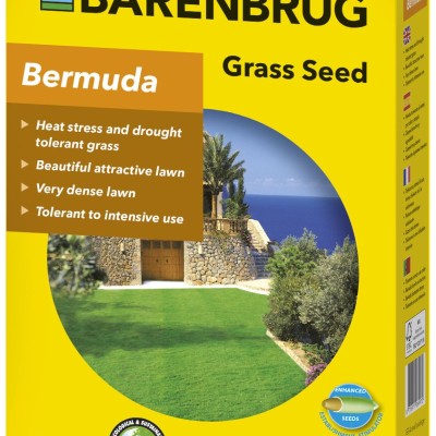 Barenbrug Bermuda 0.5 кг – Професионална сухоустойчива тревна смес за слънчеви терени до 30 м²