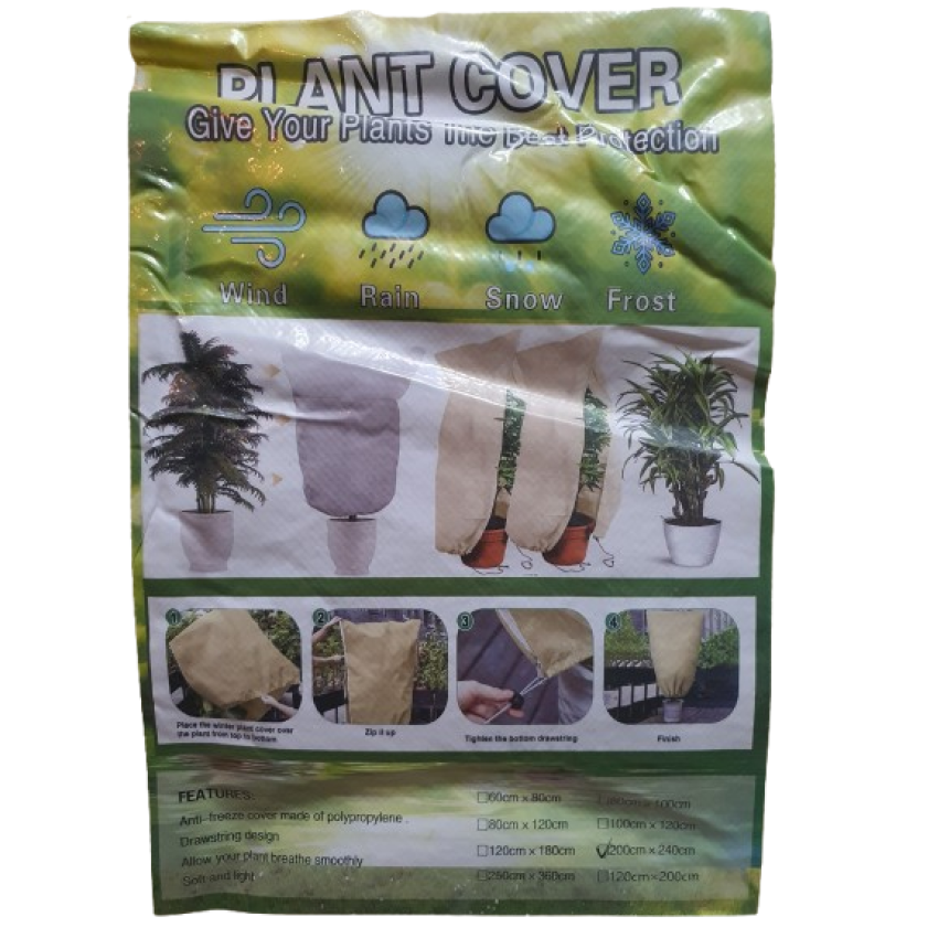 Професионално зимно покривало за палми и екзотични растения – 90 g/m² сигурна защита