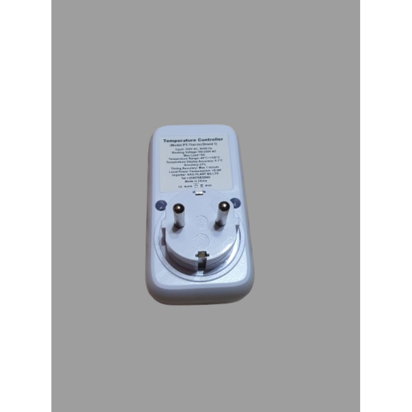 Дигитален - Термостат PT-ThermoShield 1 – Температурен Контролер - 16A за Отоплителни Кабели - Оранжерии и Палми