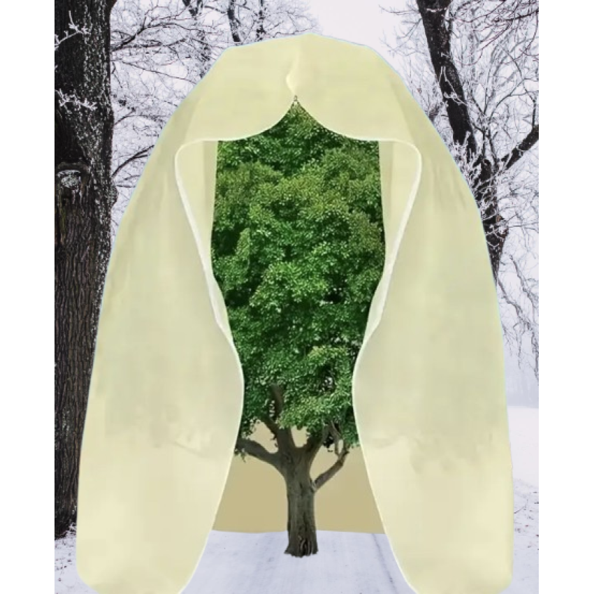 Професионално зимно покривало за палми и екзотични растения – 90 g/m² сигурна защита