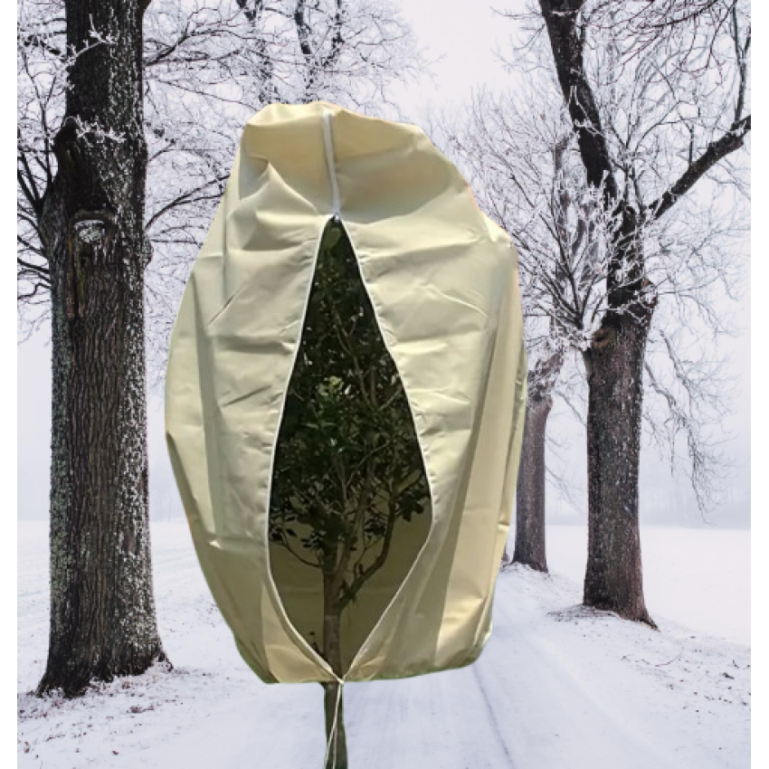 Професионално зимно покривало за палми и екзотични растения – 90 g/m² сигурна защита