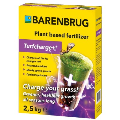 Barenbrug Turfcharge+ 2.5 кг – Растителен тор за тревни площи с дълготраен ефект